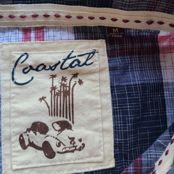 Modern Western Style Dress Shirt Size Medium - Picture 2 of 3